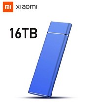 노트북 SSD 에스에스디 M.2 2TB 1TB 하드 샤오미 Oringal 브랜드 8 테라바이트 4 16 고속 디스크 외부 솔리드 스테이트 드라이브 USB 3.1 인터페이스 대용량, 16TB Blue