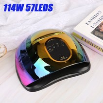 UV램프 젤 네일 램프 경화기 드라이기 건조 114W LED UV 빛 광택 57 전문 매니큐어에 대 한 건조기 페디큐어 Epuipment, CHINA_114W D9 1 | US plug