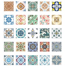 북유럽 디자인 DIY 타일 스티커 PCZT 20X20cm 5장, 5. PCZT-005