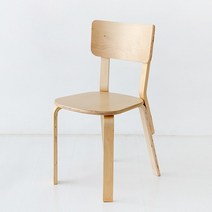 마켓비 OLIVER 의자 CHG002, 내추럴, 1개
