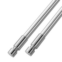 RAMIR 옷장 옷걸이봉 스테인레스 스텐봉 미디엄60cm~100cm, 미디엄(1078-2), 단품