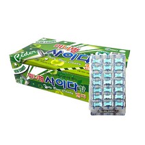 아이캔 맛있는 사이다향 미니멍 캔디 뼈다귀 사탕 10gx30개입 1곽 추억의과자 문방구사탕 스낵 간식 식품, 단품, 단품
