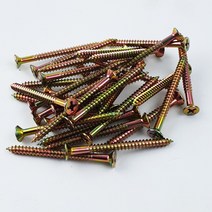 4mm 접시 4x50 목공용 목재 나사 피스 못, 접시천연4x50(500EA)