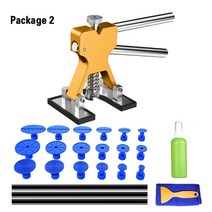 car paintless dent repair tools 덴트 수리 키트 car dent puller with glue puller tabs 제거 키트 car auto, 패키지 2