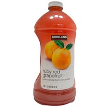 코스트코 커클랜드 홍자몽주스 2.84L 1개 시그니처 루비 레드 자몽 칵테일