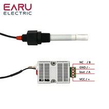 EC 트랜스미터 EC 센서 TDS 전도도 센서 모듈 4-20mA 0-5V 0-10V RS485 아날로그 전압 출력 수질 감지, 03 4-20mA 0-44000uS cm