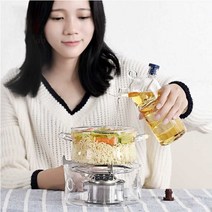 힙스터샵 신기한물병 유리병 투명 새소리 먹방 디자인 특이한, D