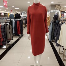 [아르테] 동아 부드럽고 세련된 하이넥 니트 원피스 DMDPKO900_DA