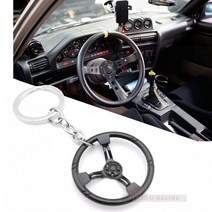 자동차키링 핫림 자동차 휠 허브 키 체인 브레이크 디스크 포함 링 타이어 BMW 아우디 팬용 링, 11 black