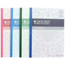 OXFORD 3500 일본식 잘펴지는 노트 A4, 랜덤발송, 2개