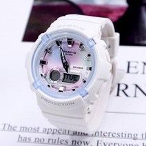 카시오 베이비지 네오브라이트 화이트 스포티 BGA-280-7A