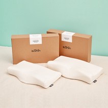 [수면공감] 우유베개 이지핏 스탠다드핏 라텍스 기능성 경추 베개, 이지핏 2개