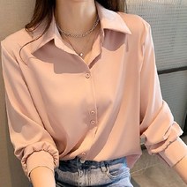 데일리 여성 쉬폰 셔츠 여자 블라우스 하객룩