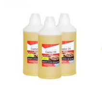 보르헤스 피마자오일(캐스터오일) 냉압착 500ml +공병 속눈썹 모발 탈모 영양제, 비정제 피마자유 1L+공병