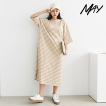 MAY 하이 롱 원피스 3color