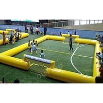 실내축구장 축구교실 에어 펜스 간이 이동식 구장, KT 7.3x5.4x0.6m 볼록골