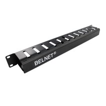 네트워크 부품 rj45 이더넷 케이블 관리자 주최자 1u 193939 네트워크 캐비닛용, 상세내용표시