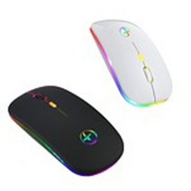 사무실작업용 노트북 컴퓨터 무선 LED 저소음 마우스, 쿠팡 본상품선택, 쿠팡 블랙, 쿠팡 본상품선택