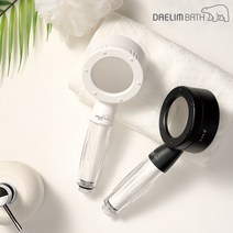 대림바스 버블미스트 필터샤워기헤드 피부보습 모공속노페물제거 녹물이물질제거 수압상승, 버블미스트 필터샤워기헤드 화이트
