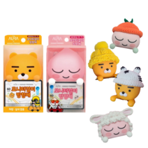 카카오 모니터걸이 방향제 모자 세트, 양양이, 라이언, 1개