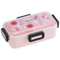 스케이터 부드럽게 담긴 도시락 상자 하바륨 핑크 일본제 530ml PFLB6