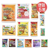 삼립 포켓몬빵 띠부실 피카츄 고오스 파이리 푸린 발챙이 로켓단 푸린 꼬부기 랜덤발송(수량 10개), 80g, 10개