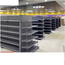 과자 진열대 이동식 빵 매장 약국 매대 수납대 철제, 메인 73x 43 x160cm - 레이어 5개