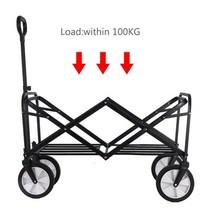 캠핑용 카트 웨건 접이식 수레 폴딩 콜맨 웨건 세트 도플갱어 아웃도어 캠핑카트, 70L 카모