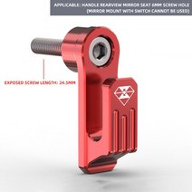 오토바이 토시 혼다 야마하 스즈키 BMW 가와사키 용 범용 후크 핸들 바 행거 모터바이크 헬멧 가방 글러브 액세서리, [02] 파란