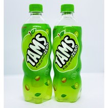 롯데 탐스 제로 사과키위향 600ml, 12개