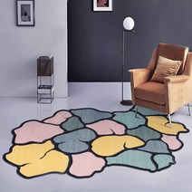 북유럽 독특한 러그 원형 타원형 사각 84종 식탁카페트 거실 아이방 특대형 거실 침실 바닥 매트 인테리어 대형 먼지없는 사계절 여름 물세탁 소형 200cm 300cm 선택2