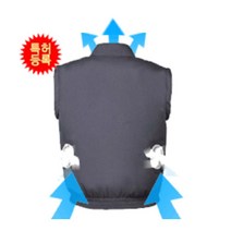 mplant 냉풍조끼 type 곤색 B /B-N2007 아이스뱅크 재고851ea