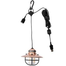 (일본직배송)베어본즈 에디슨 펜던트 라이트 LED 캠핑랜턴 Barebones, 단일상품1개, 쿠퍼