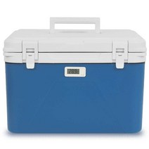 의료용아이스박스 병원 온도계 약품 쿨러 백신 냉장고, 15L (짧은손잡이)2세대PU+온도계+아이스백