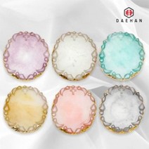 카페 원석 소품 인테리어 트레이 골드소품 사진소품 카페트레이 소품촬영, 04 원석트레이-노랑, 04 원석트레이-노랑