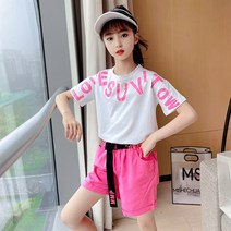 노블아이 여름신상 주니어 의류 아동복 여아 상하복 핑크러브 상하복