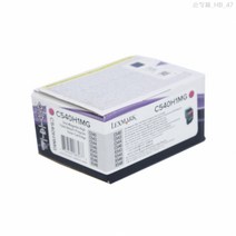 렉스마크 C546dtn 정품토너 빨강 2000매(C540H1MG), 1개