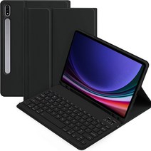 갤럭시탭s9플러스 탭s9 11블루투스키보드케이스, 일반형블루투스키보드케이스, 검정