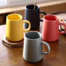 일음쇼핑^^*m아이온컴퍼니 온나 도자기 머그컵 다용도 머그잔 가정용 컬러 머그 물컵 심플 손잡이 음료일medi^*^, ab*^*선택있슴블루