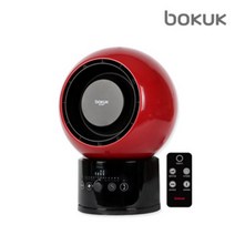 보국 핫앤쿨 BKH-1581PBR (레드/블랙) 히터+서큘레이터 2IN1 냉온풍기