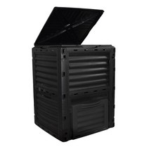 유기비료 액비통 퇴비통 만들기 대용량 음식물 쓰레기 발효 300L, 블랙  300L