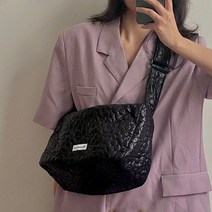 패딩토트백 퀼팅 가벼운 누빔 크로스 백 복고풍 디자인 여성 의 어깨 가방 꽃 누비질 여성 나일론 메신저 가방 대용량 숙녀 여행 핸드