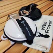 와일드로버 차량 타프 흡착판 어닝 차박 압착 큐방, 캔버스 파우치 화이트