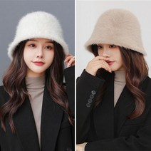 비틀버드 인조퍼 버킷햇 ELM072