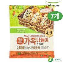 풀무원 새콤달콤 가족나들이 유부초밥 280g(3~4인), 7개