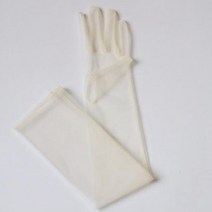 55cm 긴 레이스 얇은 명주 그물 장갑 여성용 울트라 전체 손가락 메쉬 팔꿈치 웨딩 신부 할로윈 액세서리