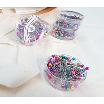 패치워크 시침핀 드레스메이커 시침핀 믹스칼라 36mm 100pc 01