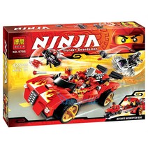 레고 호환 블록 닌자고 스피드 레이싱 17종 모음 제이 로이드 콜 정글 바이크 자동차, 카이의 전극 스포츠카