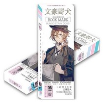 36 피스/세트 Bungou Stray Dogs 애니메이션 종이 책갈피 Dazai Osamu 만화 캐릭터 북 마커 문구, A