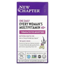이지몰 New Chapter (뉴 챕터) 40+ Every Woman 원 데일리 멀티 베지 정제 48정 No.68165, 96개